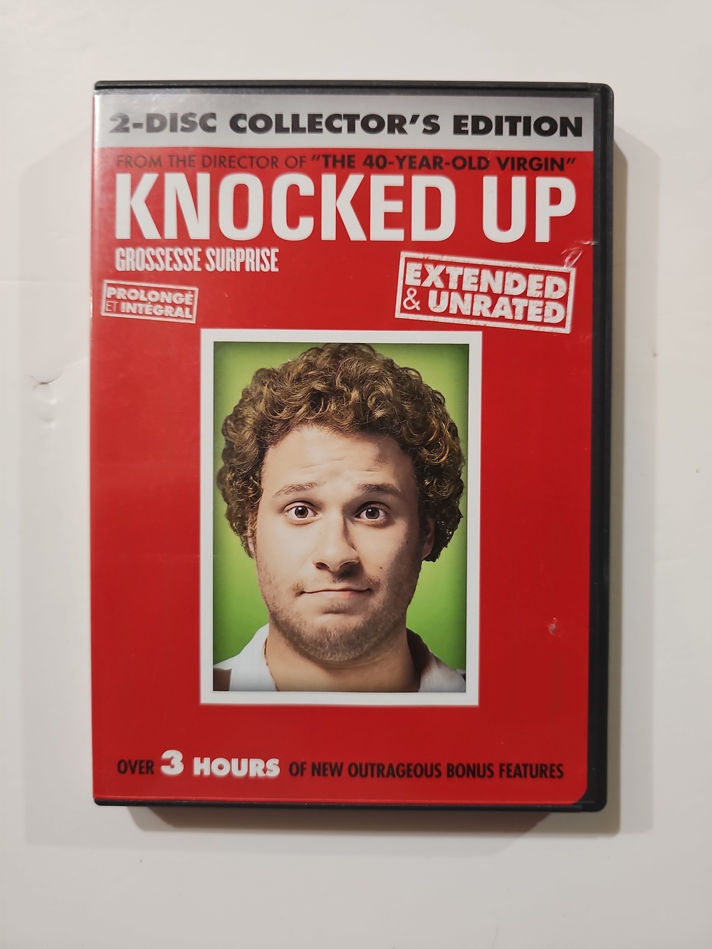 Knocked Up (DVD, 2007, 2-Disc Set, Extended & Unrated) Seth Rogan